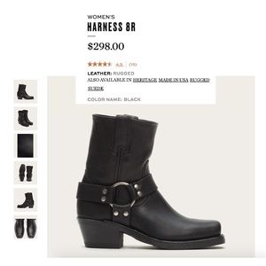 Frye Harness 8R Boots